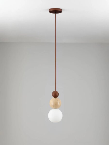 LED moderní lustr Maris přírodní