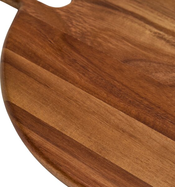 Kave Home Akátové servírovací prkénko Blera Ø 30 cm