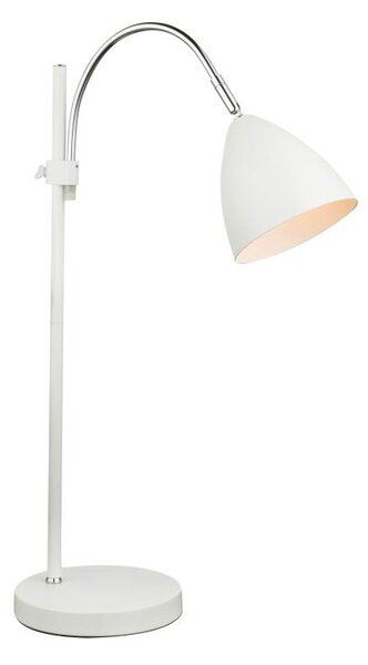 Moderní stolní lampa ARCHIBALD, bílá