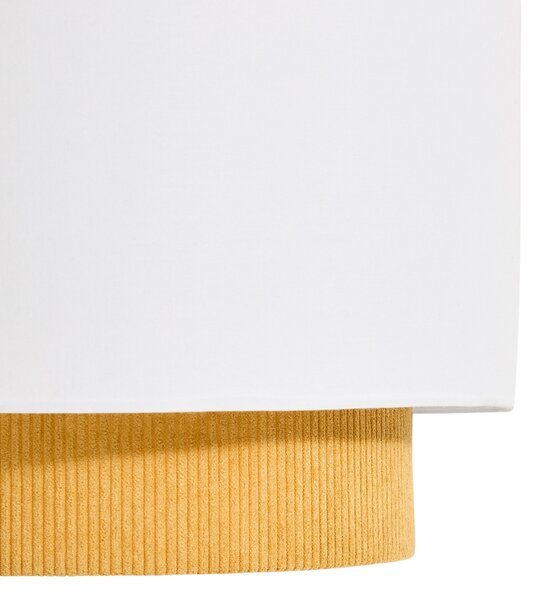 Kave Home Žluté nástěnné světlo Bianella 30 cm