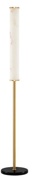 Designová stojací lampa Nolia zlatá