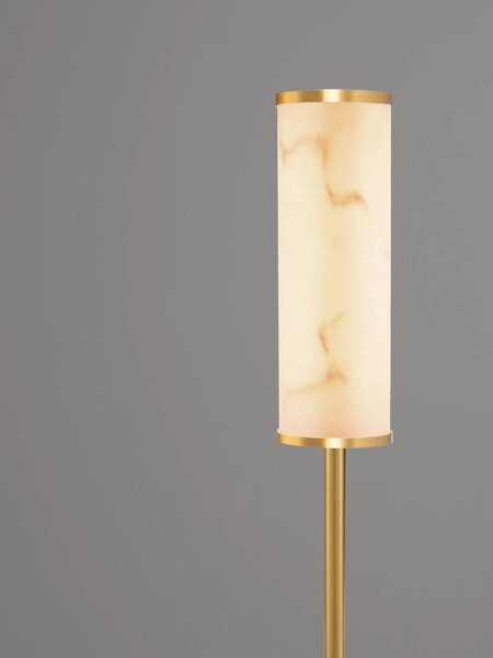 Moderní stolní lampa Nolia zlatá