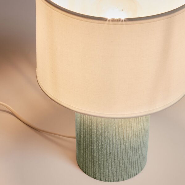 Kave Home Zelená stolní lampa Bianella 29 cm