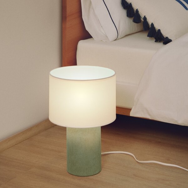 Kave Home Zelená stolní lampa Bianella 29 cm
