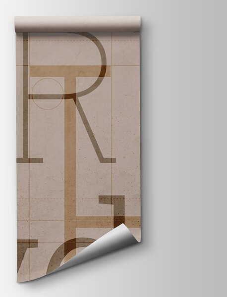 Fototapeta Textové vzory různých velikostí a stylů, Abstraktní fototapety, Populární fototapety, t00865 - Tapeko.co.cz