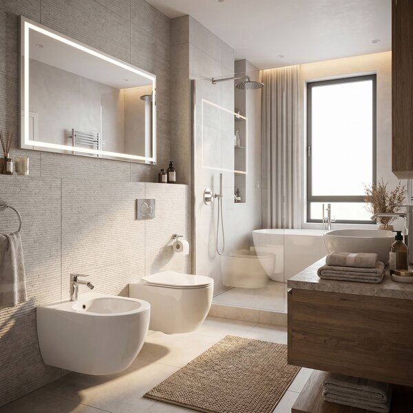 Rea Rea, podomítkový instalační set pro bidet 022N, REA-E0631