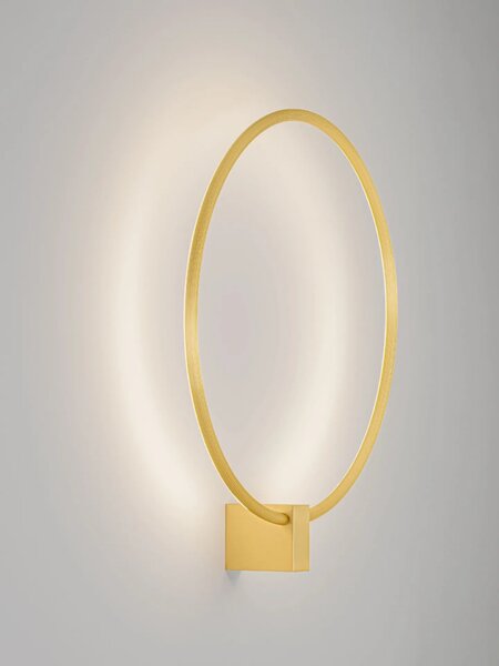 Designové nástěnné svítidlo Cercio zlatá