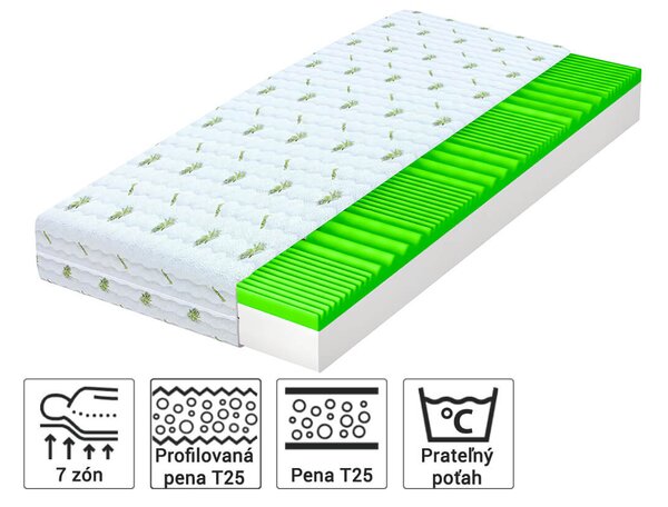 Wilsondo Pěnová matrace Brave 80x200 Výška: 13 cm