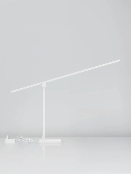 Moderná stolová lampa Tenso Biela 17W – Bílá