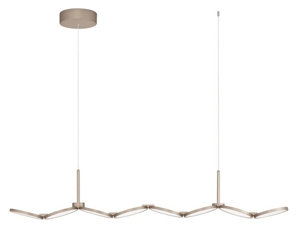 LED moderný luster Vea Zlatá B