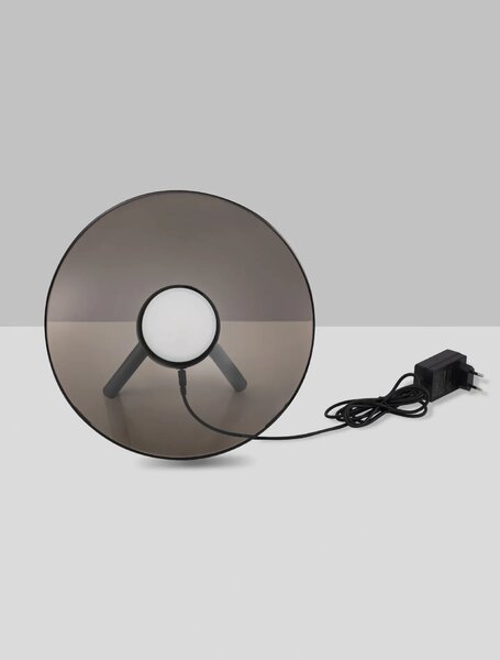 Moderní stolní lampa Esti hnědá