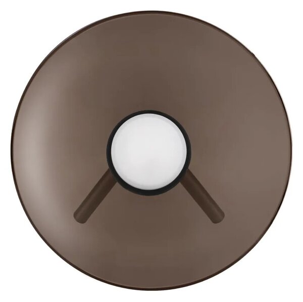 Moderní stolní lampa Esti hnědá