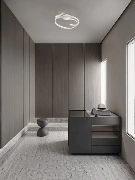LED moderní lustr Nocci bílá