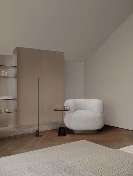 Designová stojací lampa Nori černá