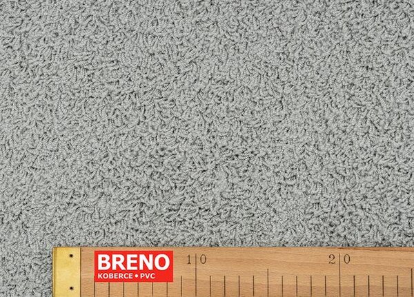 Breno Kusový koberec SOFTLINE šedý, 115x170 cm, Šedá