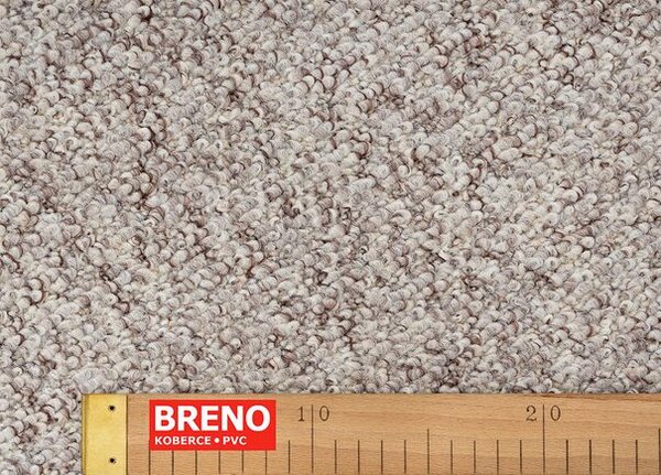 Breno Metrážový koberec OLYMPIC 68 – béžový, šíře 400 cm, Béžová
