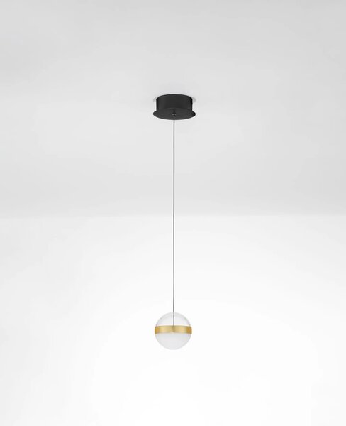 LED moderný luster Alaz Zlatá 1