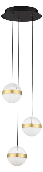 LED moderný luster Alaz Zlatá 3