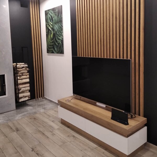 Lameo Dekorativní stěnová lamela - přírodní dub 22x70