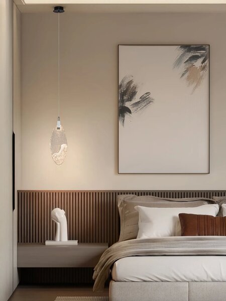 LED moderný luster Seriq 15 Čierna – Černá