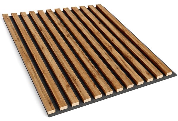 Lameo Akustický panel 3D na filcu - dub wotan 60x60cm
