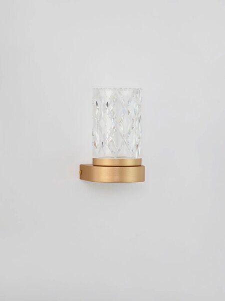 Designové nástěnné svítidlo Phos zlatá