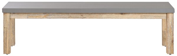 Zahradní lavice OSTUNI 160 cm Beton Šedá