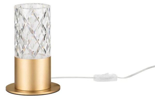 Moderní stolní lampa Phos zlatá