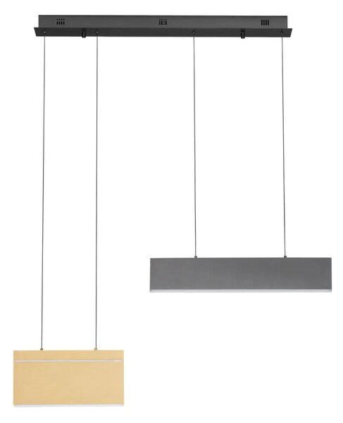 Moderní stolní lampa Aluna zlatá