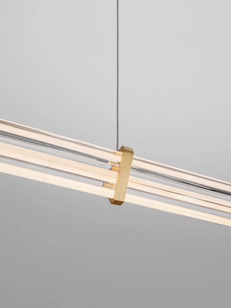 LED dizajnový luster Pheme 88 Zlatá 2700K
