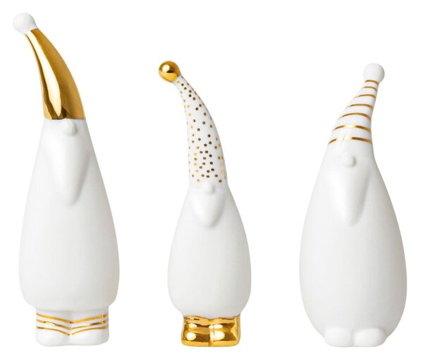Vánoční dekorace Santa – set 3 ks