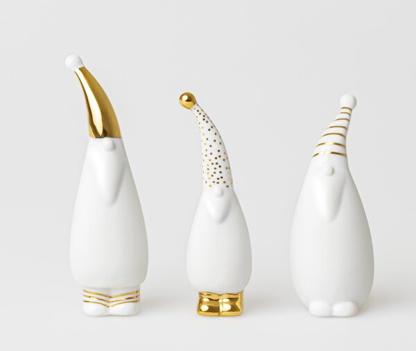 Vánoční dekorace Santa – set 3 ks