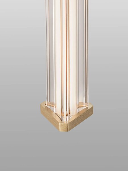 LED dizajnový luster Pheme 5 Zlatá 3000K
