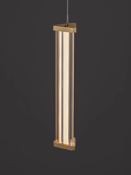 LED dizajnový luster Pheme 1 Zlatá 2700K
