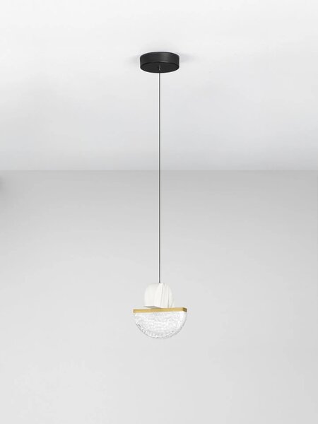Dizajnový LED luster Dorin 7W A – Bílá