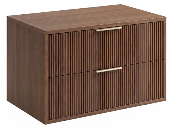 Koupelnová skříňka pod umyvadlo Rea Mono 80cm Brown
