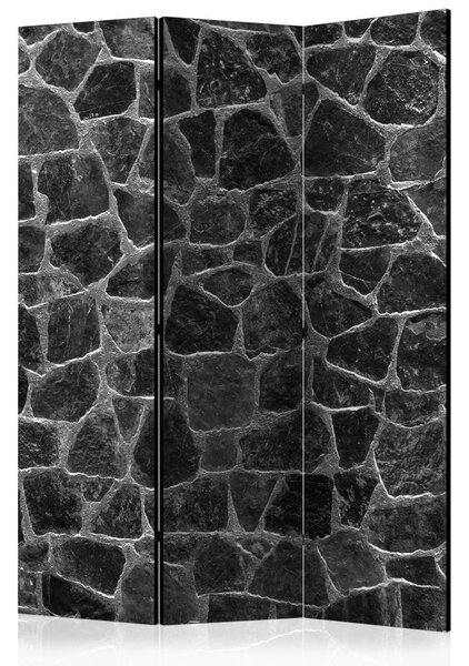 Paraván - Černé kameny 135x172