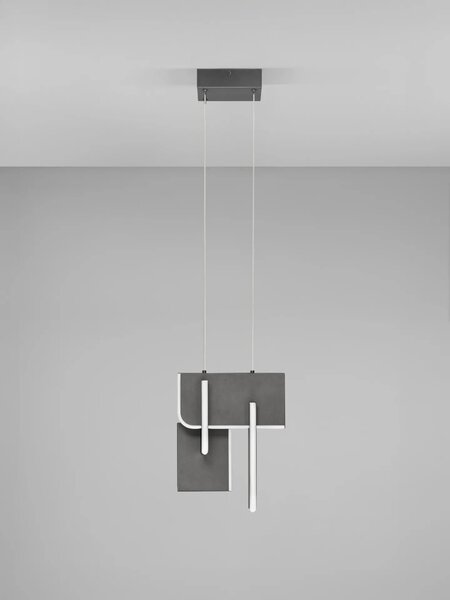Moderný LED luster Totem 20W 1A – Šedá