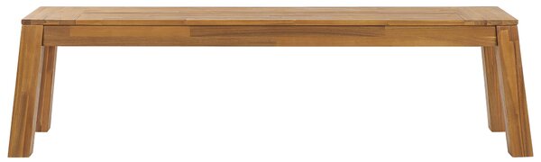 Zahradní lavice LIVORNO 169 cm Akáciové dřevo Hnědá