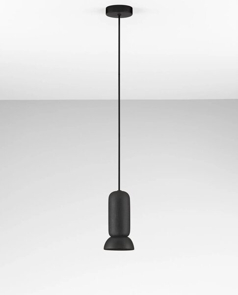 LED moderný luster Parlo Čierna – Černá