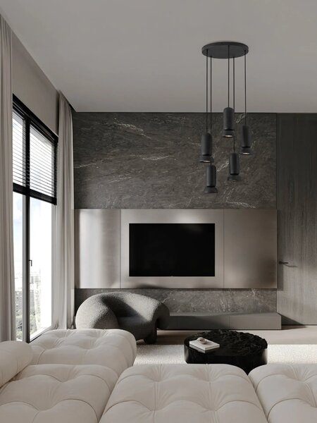 LED moderní lustr Parlo 5