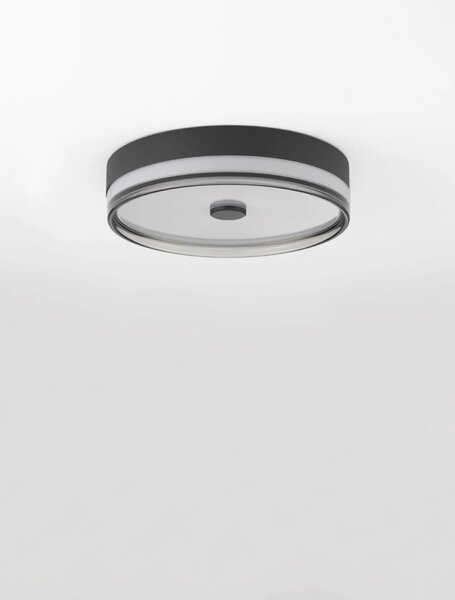 Minimalistické stropné svietidlo Helios 40 Čierna – Černá