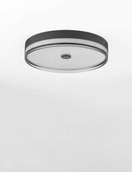 Minimalistické stropné svietidlo Helios 50 Čierna – Černá