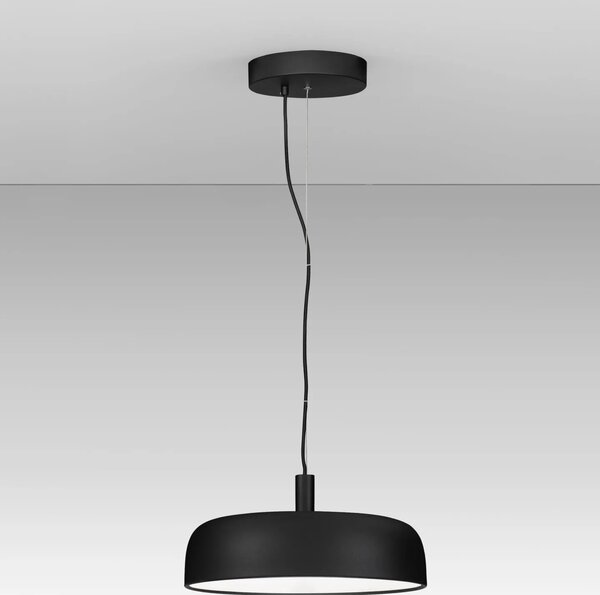 LED moderný luster Noelia Čierna 2700K – Černá
