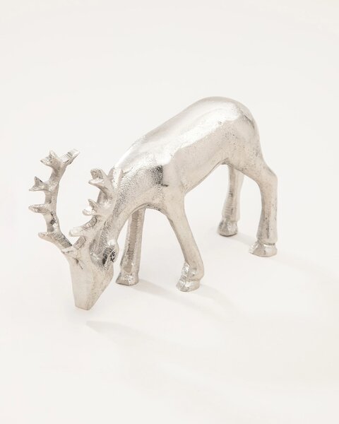 Figurka Silver Deer III 18x5x11 cm