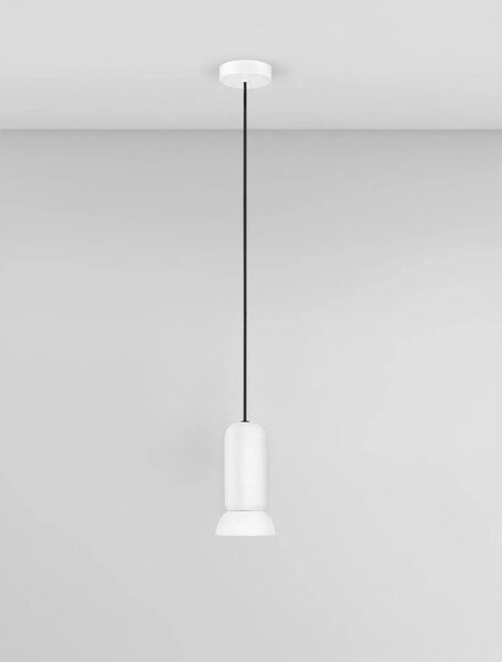 LED moderní lustr Parlo bílá