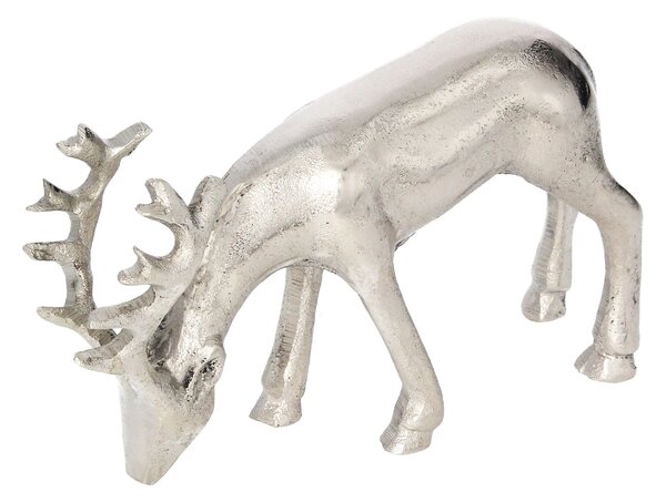 Figurka Silver Deer III 18x5x11 cm