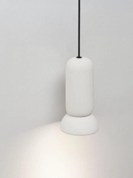 LED moderní lustr Parlo bílá
