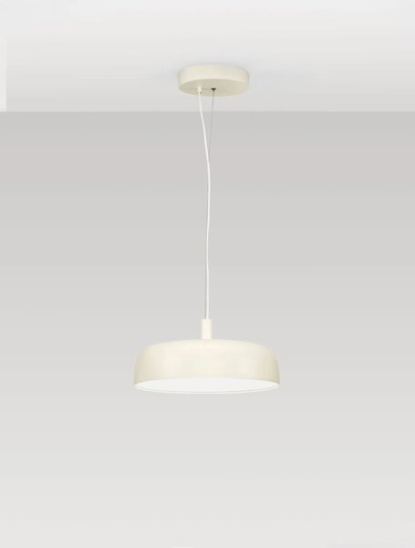 LED moderný luster Noelia Smotanová 3000K – Hnědá
