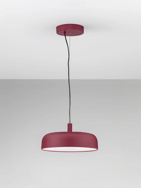 LED moderný luster Noelia Smotanová 2700K – Červená